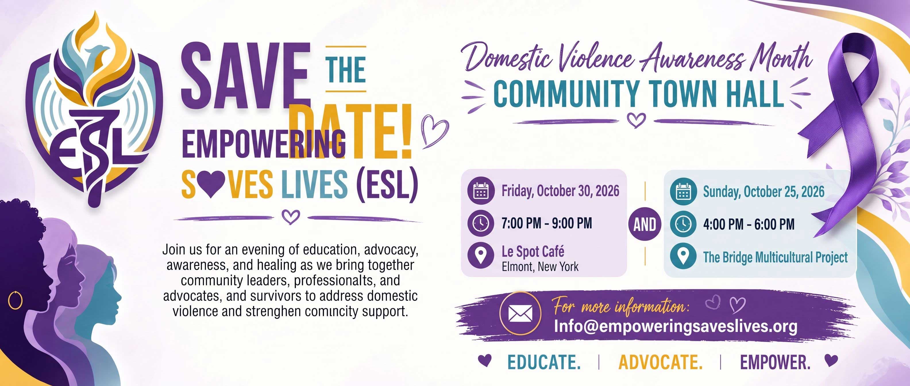 Domestic Violence Awareness Month — Community Town Hall